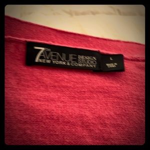 Pink mid length sleeve cardigan with cute buttons